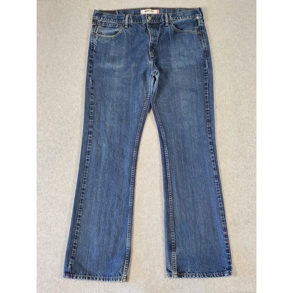 Vintage Levis 527 Jeans Mens 38x34 Boot Leg Blue Denim Y2K Med Wash Mexico